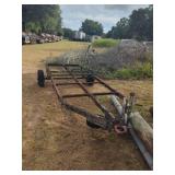 Dual Wheel Trailer Frame
