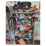 Assorted Automotive Fluids, Lubricants, and Shop Supplies