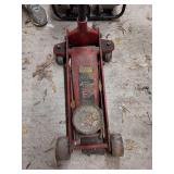 Red 3-Ton Hydraulic Floor Jack