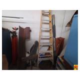 Werner Electro-Master Fiberglass Ladder and Garage Accessories