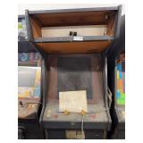 Upright Arcade Video Game Cabinet Shell with Manual