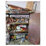 Assorted Automotive Parts, Trailer Jack, and Hardware Lot