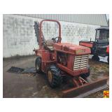 Ditch Witch 3500 Trencher with Front Blade