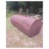 Large Steel Storage Tank and Pallet Jack