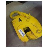 Yellow Industrial Lifting Clamp