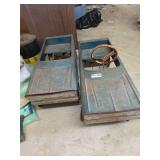 Set of Two AMF Jet Sweep Pedal Cars