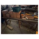 Assorted Stakes, Hardware, and Bench Setup