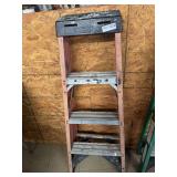 Werner Red Step Ladder