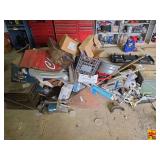 Assorted Automotive Parts, Hardware, and Tools Lot