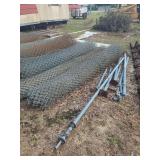 Chain Link Fencing Rolls and Posts