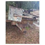 Flatbed Trailer with Structural Steel Components