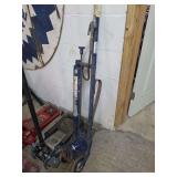 Blue Hydraulic Engine Crane / Shop Jack
