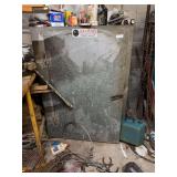 Metal Storage Cabinet and Assorted Garage Contents