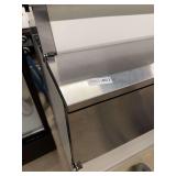 Commercial Stainless Steel Deli Display Case and Refrigerated Counter