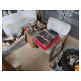 Assorted Automotive Parts, Trim, Hoses, and Stencils Lot