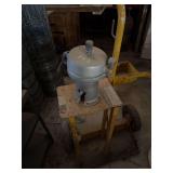 Industrial CO2 Dispenser on Rolling Cart