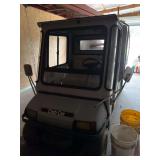 Club Car Carryall 6 Utility Vehicle with Enclosed Cab and Utility Box