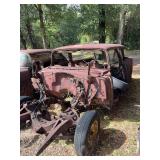 Project Car Body Shell with Frame and Steering Column