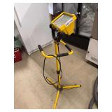 Shop-Vac Wet/Dry Vacuum and Yellow Work Light on Stand Combo