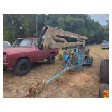 Trailer Mounted Boom Lift with Gas Engine