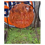 Kendall Motor Oil Metal Sign with Stand