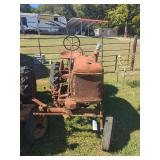Cub Tractor With Cultivator