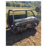 1986  pickup truck. With extra cab.  Engine and transmission in the bed
