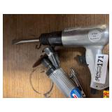 Campbell Hausfeld Air Cut-Off Tool and Central Pneumatic Air Hammer