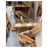 Woodworking Materials, Cut Pieces, and Shop Accessories
