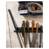 Assorted Hand Saws and Wood Blocks Lot