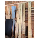 Assorted Lumber and Building Materials