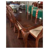 Dining Table With Padded Chairs