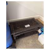 Dark Wicker Coffee Table