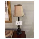 Pair of Decorative Accent Table Lamps with Shades