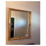 Gold-Tone Framed Wall Mirror