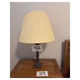 Table Lamp With Pleated Shade