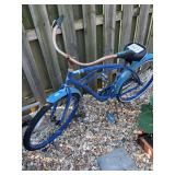 Blue Cruiser Bicycle