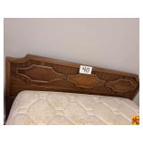 Wood Headboard, Footboard & Mattress Set