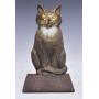 Cast Iron Cat Door Stop