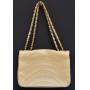 Chanel Quilted Cream Handbag