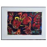 Carl-Henning Pederson Lithographs (2)