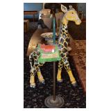Giraffe Carousel Figure