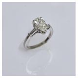 Platinum Diamond Solitaire Ring