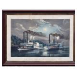 Currier & Ives Stone Lithograph