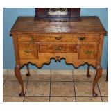 Queen Anne Maple Highboy Base