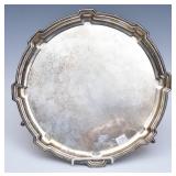 English Sterling Silver Salver