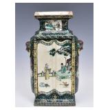Chinese Famille Verte Vase