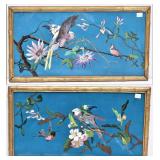 Pair Japanese Porcelain Plaques