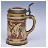 Mettlach German Beer Stein