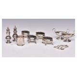 Group of English Silver Tableware